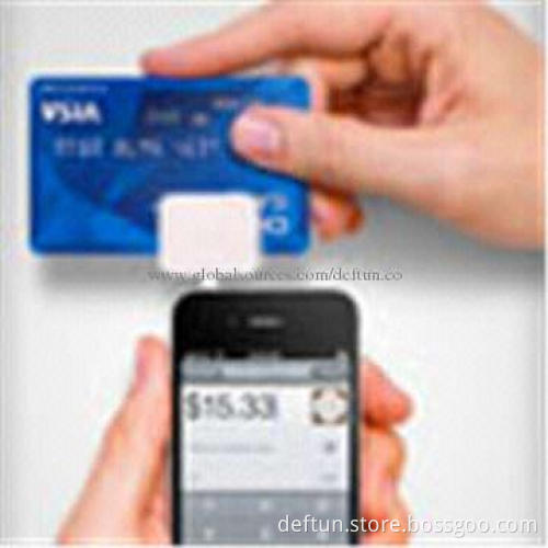 Magnetic Swipe Card Reader for iOS 7 Google's Android with SDK and Audio Jack Interface